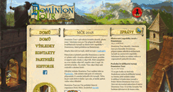 Desktop Screenshot of dominiontour.cz